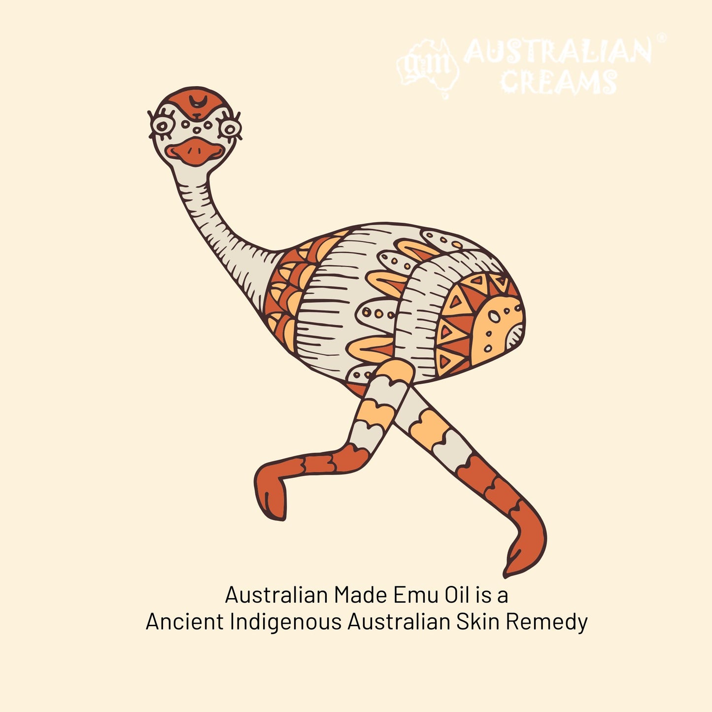 Australian Creams Emu Oil Anti-Aging Moisturiser 250g for mature and ageing skin