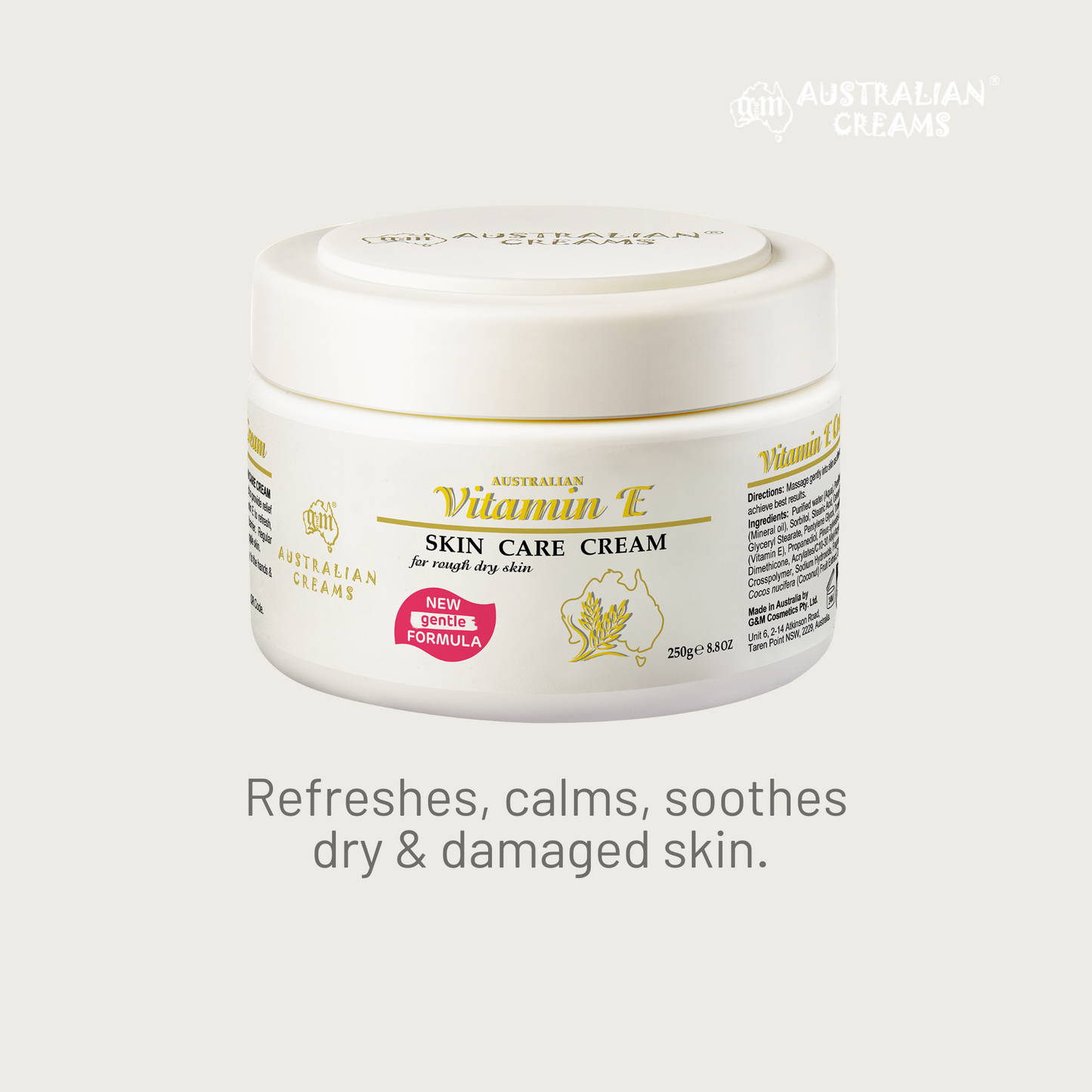 Vitamin E Hand Cream for Dry Hands 250g