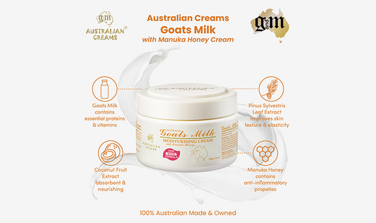 Skin-Calming Power of Australian Creams’ Goats Milk Moisturiser