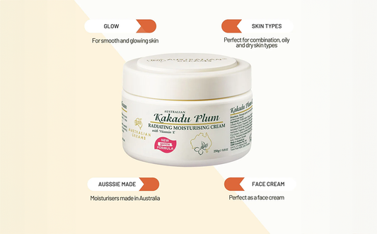Achieve a Clearer Complexion With Our Kakadu Plum Moisturiser