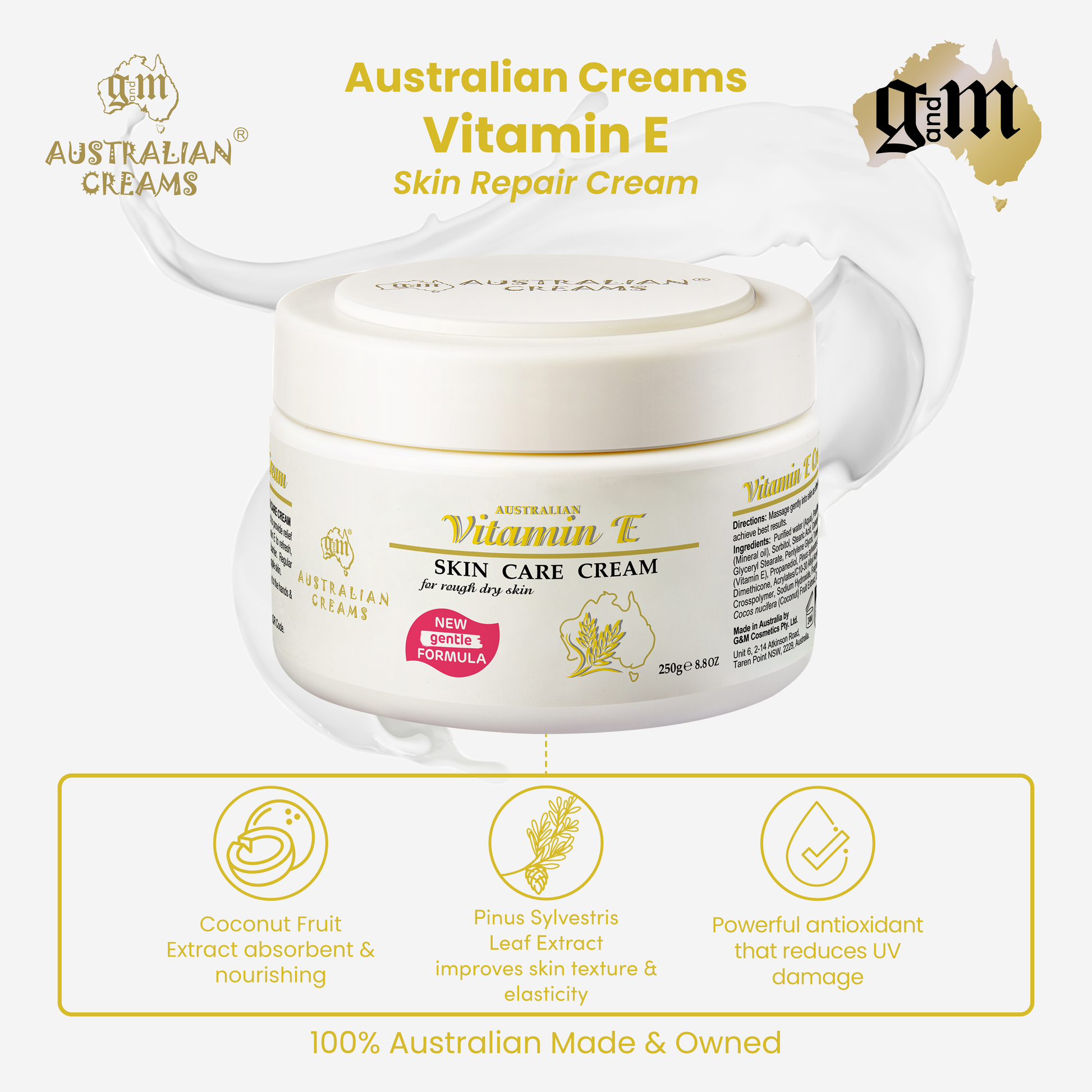 vitamin e hand cream for dry skin