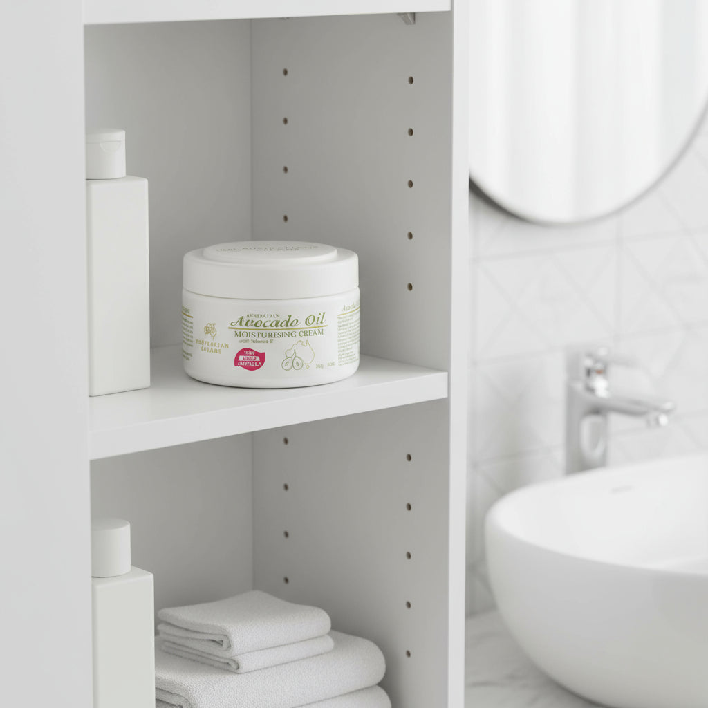 Australian Creams Avocado Oil Daily Moisturiser 250g suitable for all skin types