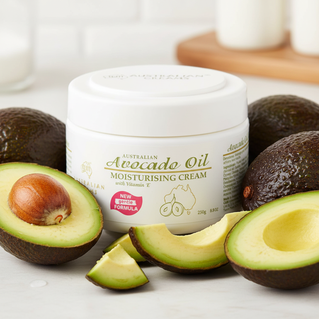 australian creams avocado moisturiser cream
