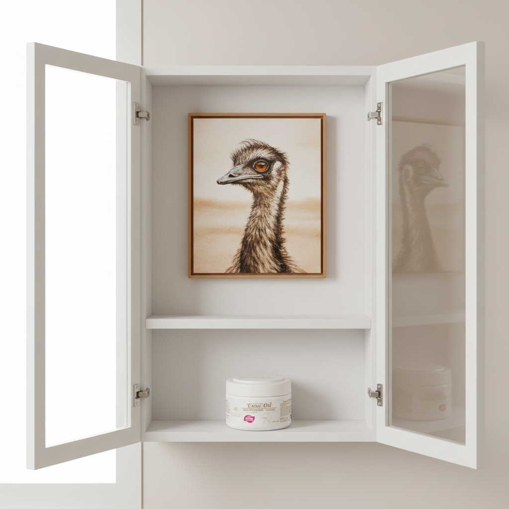 Australian Creams Emu Oil Anti-Aging Moisturiser 250g for mature and ageing skin