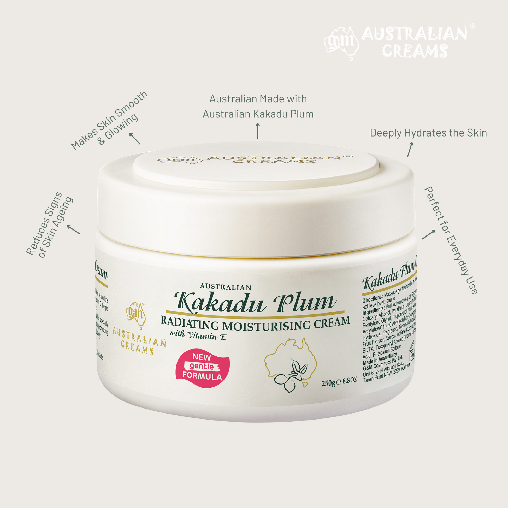 australian creams kakadu plum best moisturiser for oily skin and combination skin 