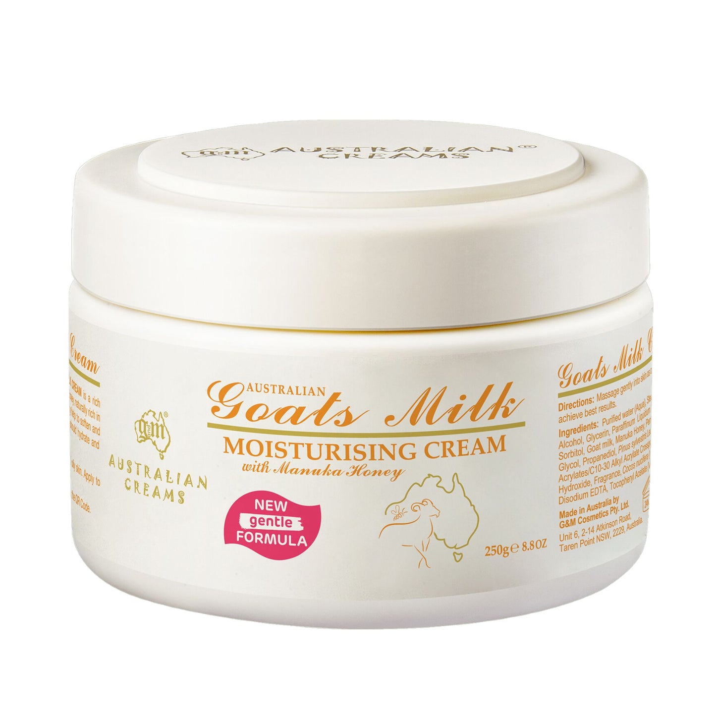 best Moisturiser for Sensitive Skin goats milk & manuka honey sensitive skin cream