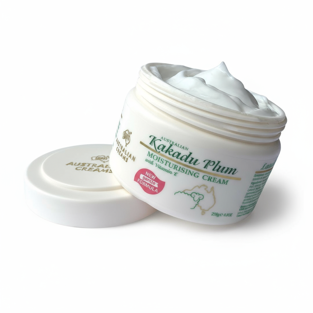 Australian Creams Kakadu Plum Vitamin C Face Moisturiser 250g for oily and combination skin