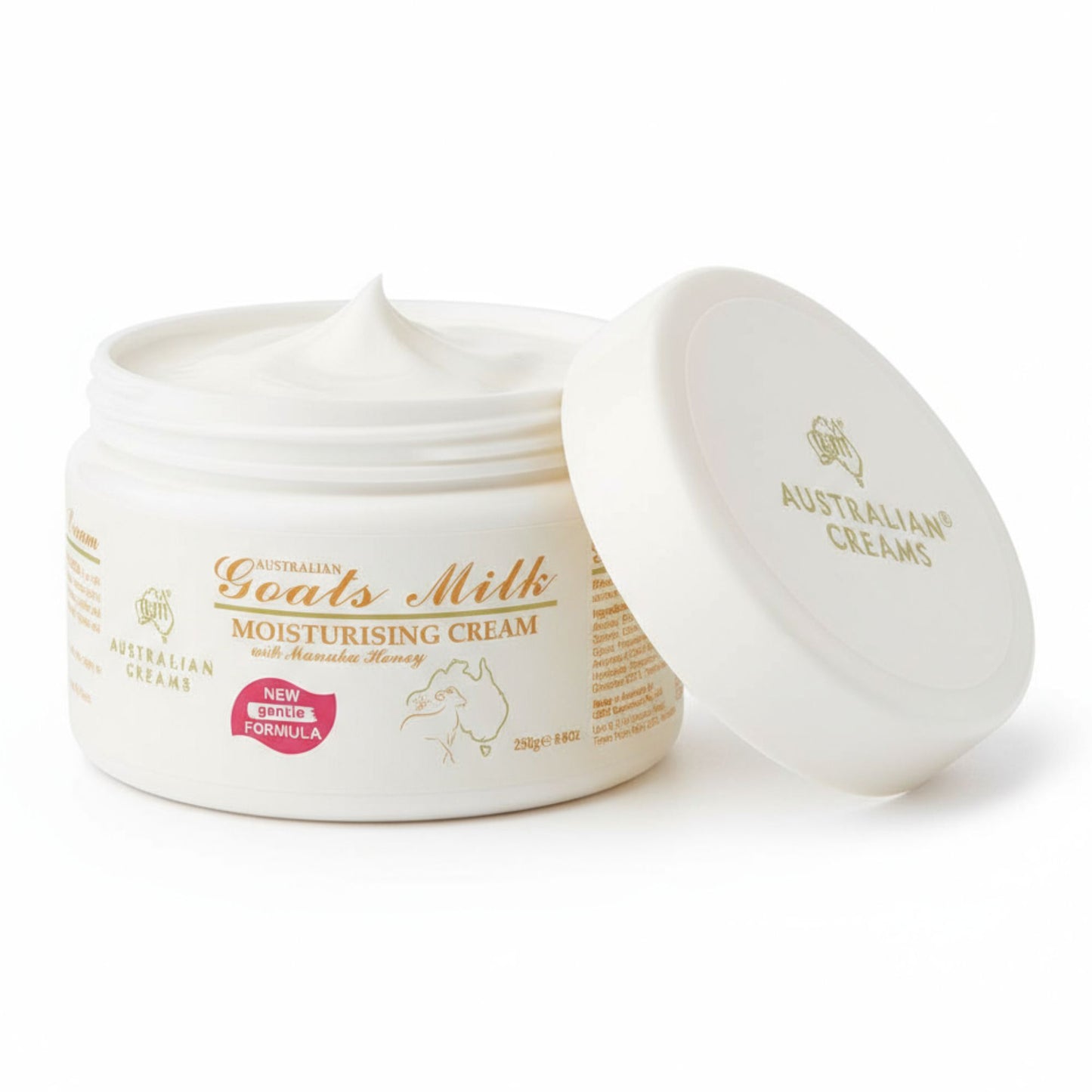 goats milk and manuka honey moisturiser cream for sensitive skin