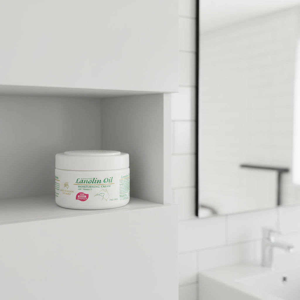 AUSTRALIAN CREAMS LANOLIN CREAM FOR DRY CRACKED SKIN